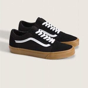 Vans Classic Black and Brown Sneakers